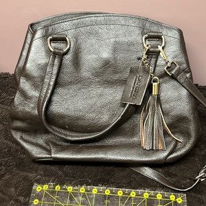 Danier. Large brown leather bag